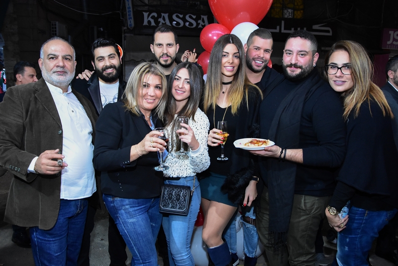 Opening of Pizzanini at Mar Mikhael